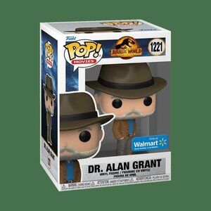 Funko Pop! Movies: Jurassic World Dominion – Dr. Alan Grant #1221 Vinyl Figure –
